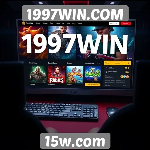 Interface do usuário do site 1997WIN COM e sua usabilidade